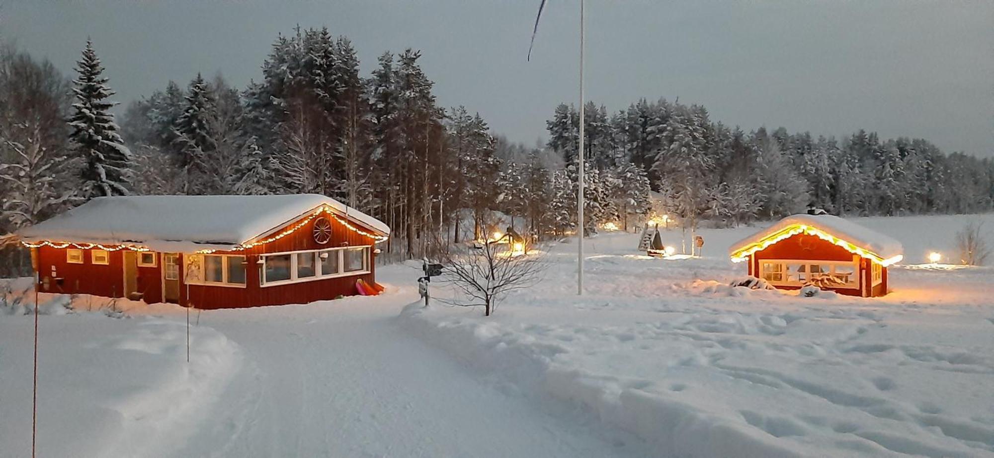 Korvala Log Cabins Villa Exterior photo