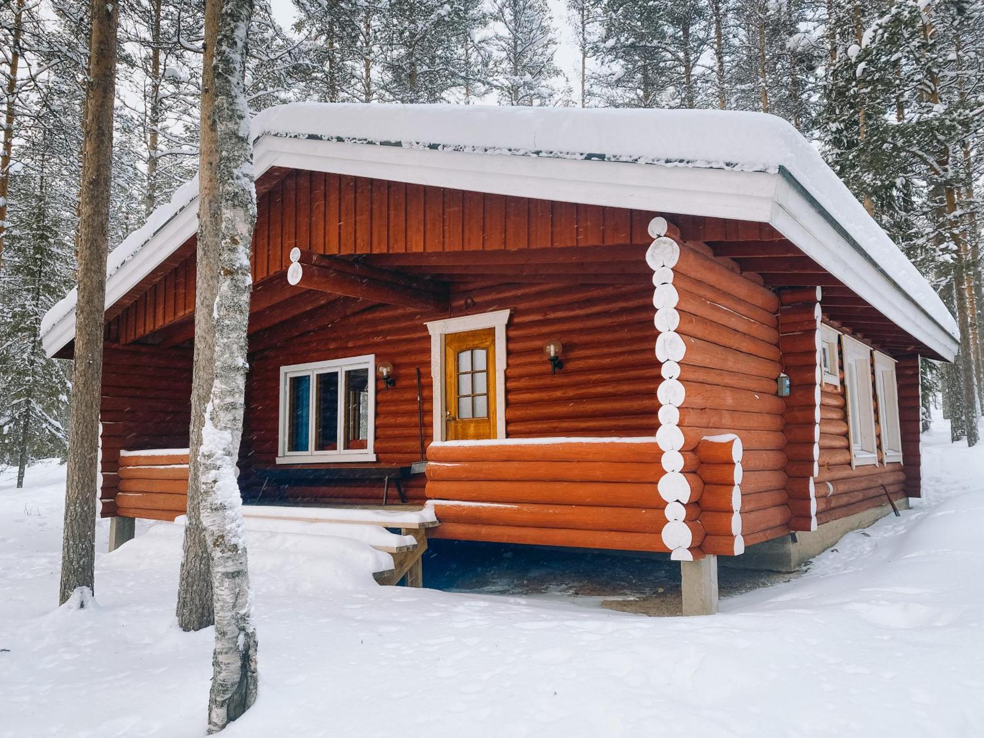 Korvala Log Cabins Villa Exterior photo